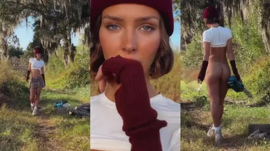 Rachel Cook Lumberjack Costume OnlyFans Video Leaked
