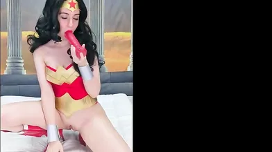Lana Rain Leaked Onlyfans Nude Wonder Woman Dildo Fucking Porn Video