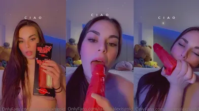 Lauren Alexis Deepthroat Dildo Video Leaked