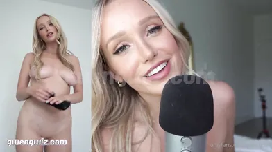 GwenGwiz ASMR Lingerie Haul & Footjob Video Leaked