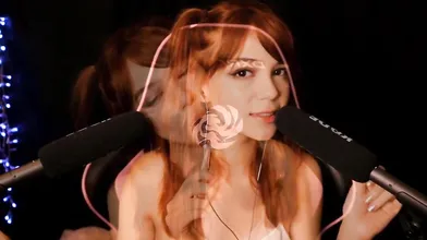 Maimy ASMR Mouth Sounds and Lollipop Video