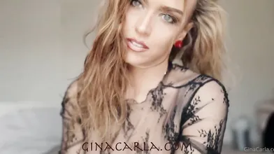 ASMR Gina Carla Nude See Through Lingerie Video