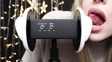 Karuna Satori ASMR 3dio Ear Licking & Sounds Patreon Video