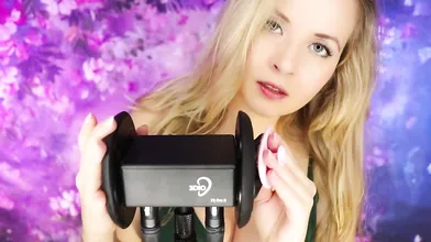 Valeriya ASMR Testing 3dio Kissing Mouth Sounds Heart Beating