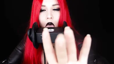 ASMR KittyKlaw lewd Demon Ear Licking Patreon Video