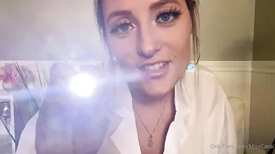 MissCassi ASMR Eye Doctor Roleplay Video