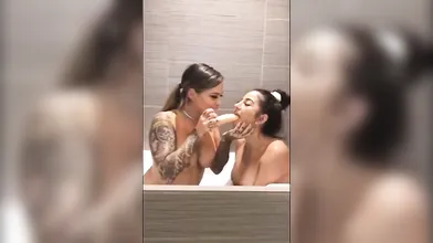 Lena The Plug Lesbian Dildo Snapchat Porn Video