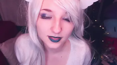 AftynRose ASMR White Thong Angel Cosplay Video!