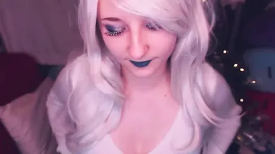 AftynRose ASMR White Thong Angel Cosplay Video!