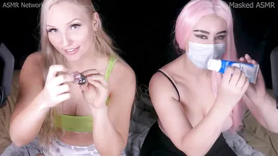 ASMR Network Massage ASMR Ft. Masked ASMR Video