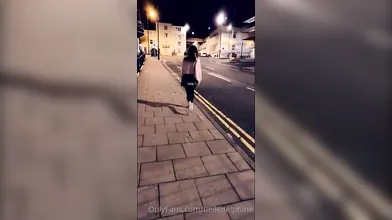 Belle Delphine Stripping and Teasing in Public Video