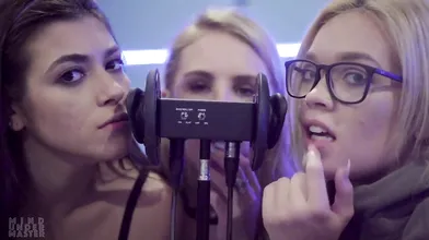 Brooklyn Gray, Katie Kush & Natalie Knight Sexy ASMR Only Foster Kittens
