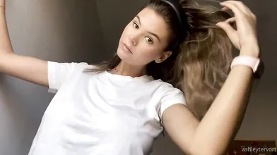 Ashley Tervort Tits See Through Wet Shirt Video Leaked