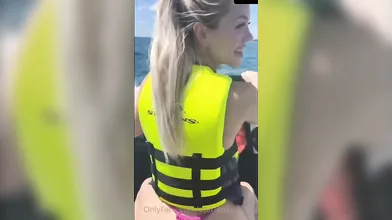 ScarlettKissesXO Riding Jet Ski OnlyFans Video Leaked