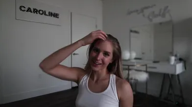 Caroline Zalog Body Oil Video
