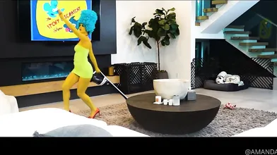 Amanda Cerny Sexy Simpsons Cosplay Onlyfans Video