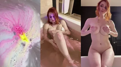 Amouranth Nude Bathtub Onlyfans Video Leaked