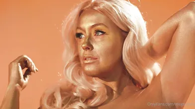 Meg Turney Nude Goldfinger Cosplay Onlyfans Set Leaked