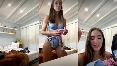 Natalie Roush Lingerie Try-On Onlyfans Livestream Leaked