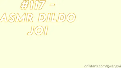 GwenGwiz ASMR DIldo JOI Onlyfans Video Leaked