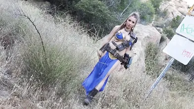 Liz Katz Nude Slave Leia Cosplay Onlyfans Video Leaked