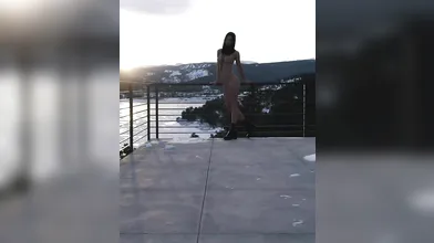 Rachel Cook Nude Outdoor Balcony Onlyfans Video Leaked