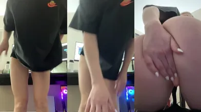 STPeach Drunk Thong Striptease Fansly Video Leaked