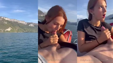 GraceWearsLace Nude POV Boat Blowjob OnlyFans Video Leaked