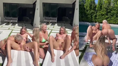 ScarlettKissesXO Lesbian Threesome OnlyFans Video Leaked