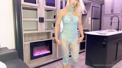 Vicky Stark Nude Sheer Dress Try On Onlyfans Video Leaked