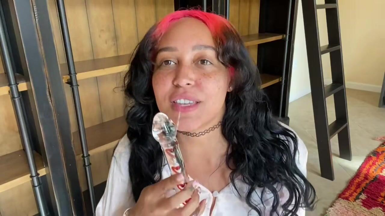 Emily Cheree Nude Glass Dildo Masturbation OnlyFans Video Leaked