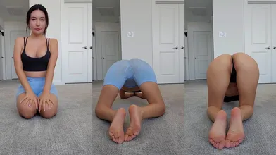 Alinity Yoga Outfit Strip PPV Onlyfans Video Leaked