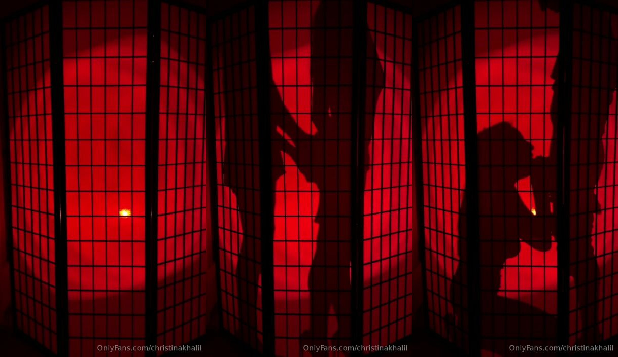 Christina Khalil Silhouette Blowjob Sex PPV Onlyfans Video Leaked