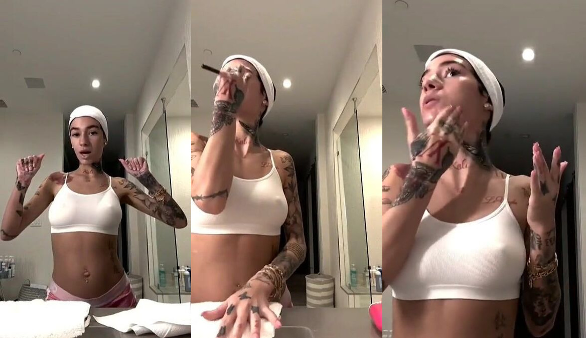 Bhad Bhabie Nipple Pokies Teasing Onlyfans Video Leaked
