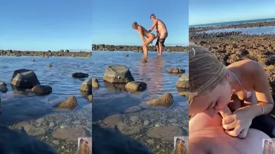 UtahJaz Outdoor Doggy Style Blowjob OnlyFans Video Leaked