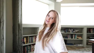Caroline Zalog Hot Tub Video