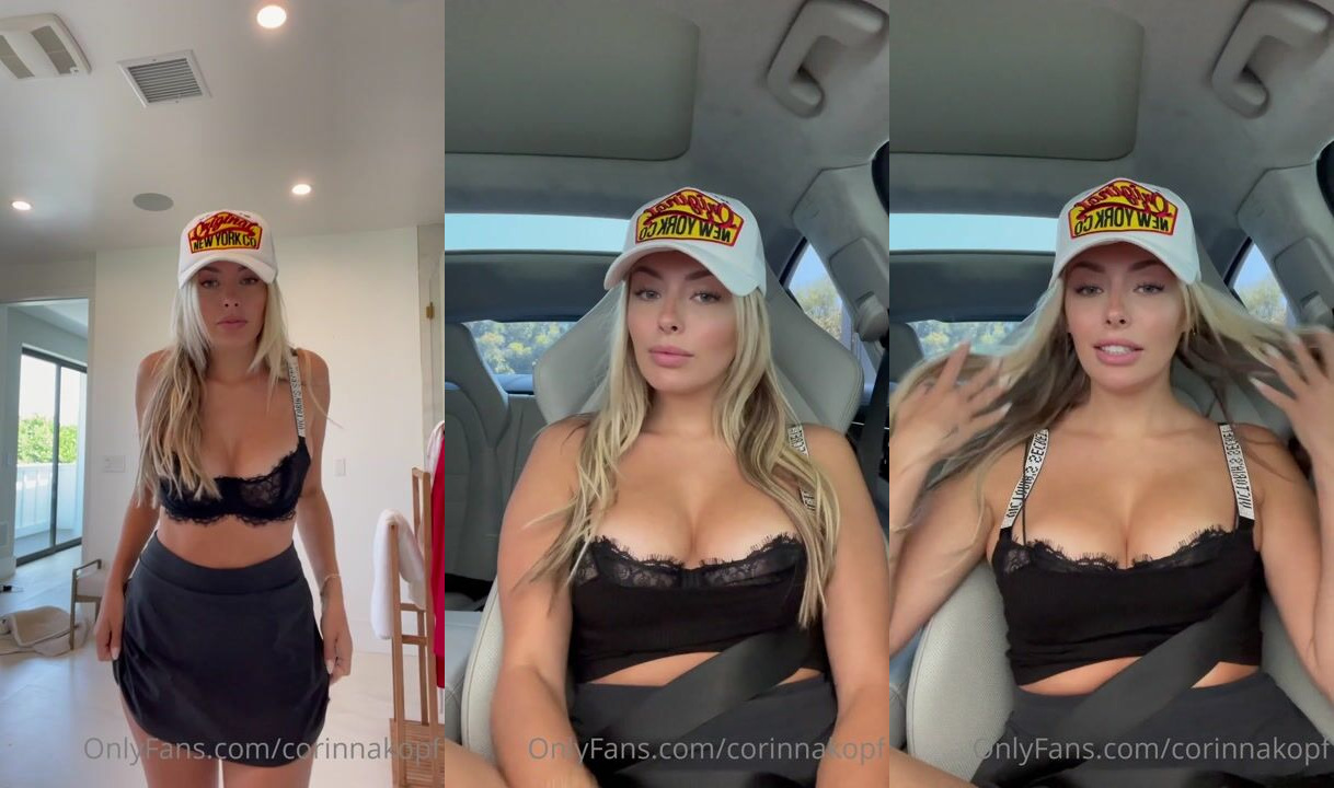 Corinna Kopf Nude Striptease Onlyfans Set Leaked