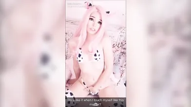 Belle Delphine Cow Girl Premium Snapchat Video