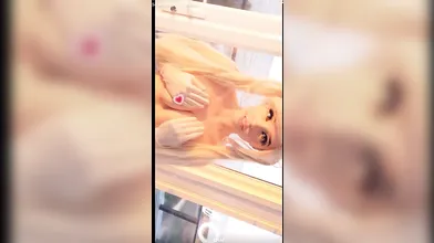 Belle Delphine Shimakaze Cosplay Snapchat Premium Video