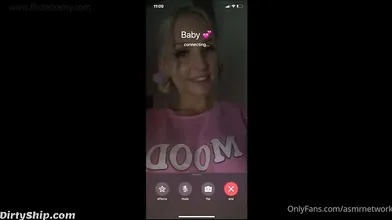 ASMR Network Amy Is Calling You On Facetime OnlyFans Video