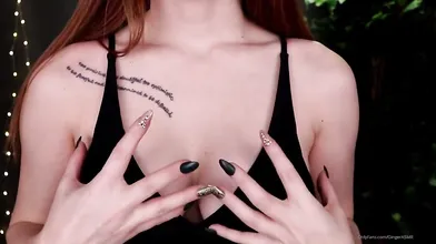 Ginger ASMR Exclusive Bikini Try On & Massage Video