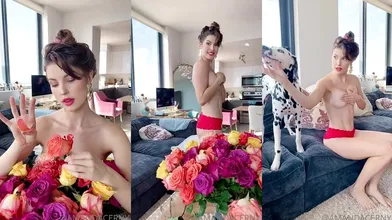 Amanda Cerny Topless Tease Leaked Video