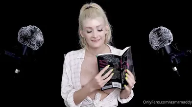 ASMR Maddy Reading Story On Vibrator Onlyfans Video