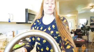 Rose Kelly Kitchen Nipple Tease Video Leaked