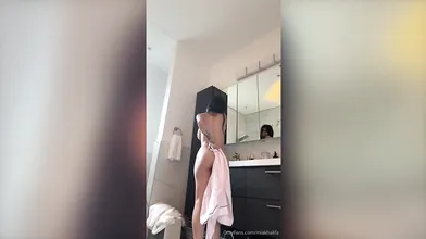 Mia Khalifa Perky Boobs And Bare Ass Tease Video Leaked