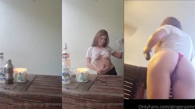 Ginger ASMR Nude Vacation Bartender Video Leaked