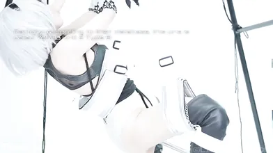 Lana Rain 2B NieR Automata Factory Bondage Porn Video