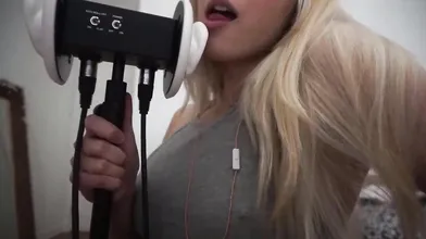 ASMR Claudy Patreon Ear Licking Video