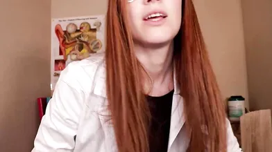 Ginger ASMR Mad Scientist Exams Your Body Video
