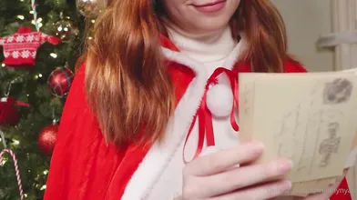 Maimy ASMR Miss Claus Xmas Lingerie Video Leaked